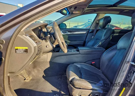 2015 Hyundai Genesis 3.8L from USA, damaged, VIN KMHGN4JE5FU033400